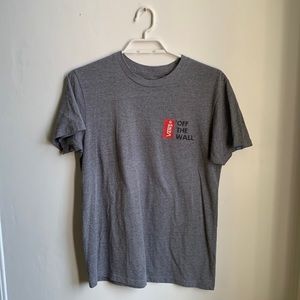 Grey Vans Off the Wall Logo T-Shirt